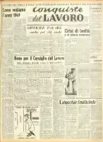 Conquiste del Lavoro del 09/01/1949 N. 1 Anno 2