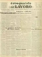 Conquiste del Lavoro del 08/01/1950 N. 1 Anno 3