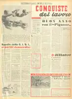 Conquiste del Lavoro del 09/01/1954 N. 1 Anno 7
