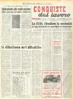 Conquiste del Lavoro del 07/01/1956 N. 1 Anno 9