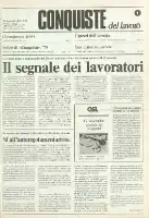 Conquiste del Lavoro del 07/01/1980 N. 1 Anno 33