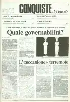 Conquiste del Lavoro del 05/01/1981 N. 1 Anno 34