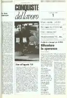 Conquiste del Lavoro del 07/01/1985 N. 1 Anno 38
