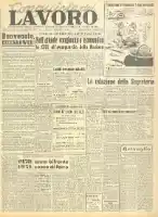Conquiste del Lavoro del 14/01/1951 N. 2 Anno 4
