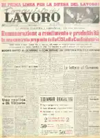 Conquiste del Lavoro del 13/01/1952 N. 2 Anno 5