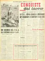 Conquiste del Lavoro del 15/01/1955 N. 2 Anno 8