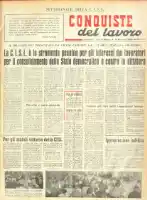 Conquiste del Lavoro del 14/01/1956 N. 2 Anno 9