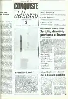 Conquiste del Lavoro del 14/01/1985 N. 2 Anno 38