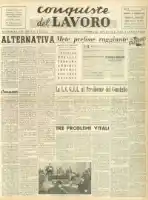 Conquiste del Lavoro del 22/01/1950 N. 3 Anno 3