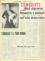 Conquiste del Lavoro del 22/01/1955 N. 3 Anno 8