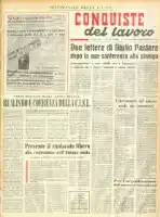 Conquiste del Lavoro del 21/01/1956 N. 3 Anno 9