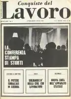 Conquiste del Lavoro del 15/01/1968 N. 3 Anno 21