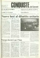 Conquiste del Lavoro del 19/01/1981 N. 3 Anno 34