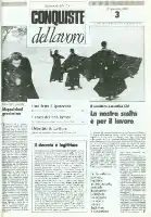 Conquiste del Lavoro del 21/01/1985 N. 3 Anno 38