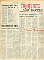 Conquiste del Lavoro del 28/01/1956 N. 4 Anno 9