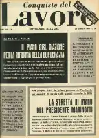 Conquiste del Lavoro del 26/01/1964 N. 4 Anno 17