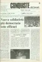 Conquiste del Lavoro del 28/01/1980 N. 4 Anno 33