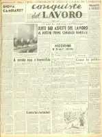Conquiste del Lavoro del 06/02/1949 N. 5 Anno 2