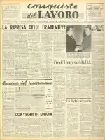 Conquiste del Lavoro del 05/02/1950 N. 5 Anno 3