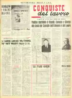 Conquiste del Lavoro del 05/02/1955 N. 5 Anno 8