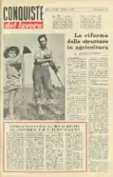 Conquiste del Lavoro del 31/01/1960 N. 5 Anno 13