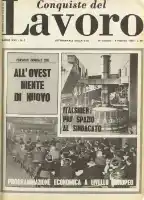 Conquiste del Lavoro del 29/01/1968 N. 5 Anno 21