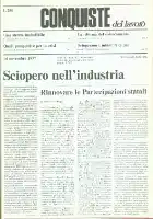 Conquiste del Lavoro del 14/11/1977 N. 5 Anno 30