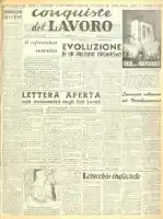 Conquiste del Lavoro del 13/02/1949 N. 6 Anno 2