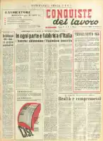 Conquiste del Lavoro del 09/02/1957 N. 6 Anno 10