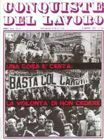 Conquiste del Lavoro del 10/03/1974 N. 8 Anno 27