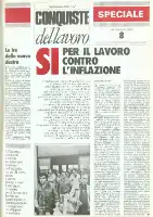 Conquiste del Lavoro del 20/02/1984 N. 8 Anno 37