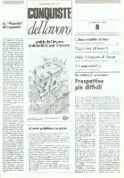 Conquiste del Lavoro del 25/02/1985 N. 8 Anno 38