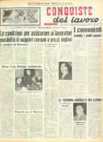 Conquiste del Lavoro del 05/03/1955 N. 9 Anno 8