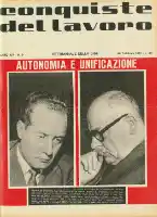Conquiste del Lavoro del 26/02/1961 N. 9 Anno 14