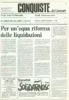 Conquiste del Lavoro del 01/03/1982 N. 9 Anno 35