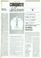 Conquiste del Lavoro del 04/03/1985 N. 9 Anno 38