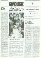 Conquiste del Lavoro del 03/03/1986 N. 9 Anno 39