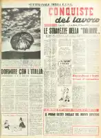 Conquiste del Lavoro del 13/03/1954 N. 10 Anno 7
