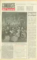 Conquiste del Lavoro del 15/05/1959 N. 10 Anno 12
