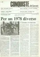 Conquiste del Lavoro del 19/12/1977 N. 10-11 Anno 30