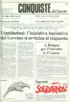 Conquiste del Lavoro del 08/03/1982 N. 10 Anno 35
