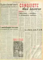 Conquiste del Lavoro del 17/03/1956 N. 11 Anno 9