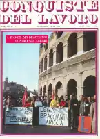 Conquiste del Lavoro del 02/04/1972 N. 11 Anno 25
