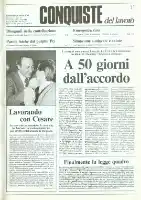 Conquiste del Lavoro del 14/03/1983 N. 11 Anno 36