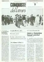 Conquiste del Lavoro del 17/03/1986 N. 11 Anno 39