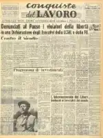 Conquiste del Lavoro del 26/03/1950 N. 12 Anno 3