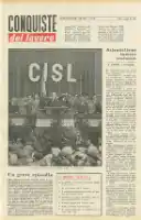 Conquiste del Lavoro del 15/05/1958 N. 12 Anno 11