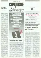 Conquiste del Lavoro del 24/03/1986 N. 12 Anno 39