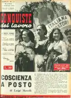 Conquiste del Lavoro del 11/05/1952 N. 13 Anno 5