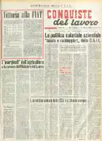 Conquiste del Lavoro del 31/03/1956 N. 13 Anno 9